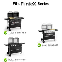 Hoss 2 Grill Grates & 3 Flame Tamers Set