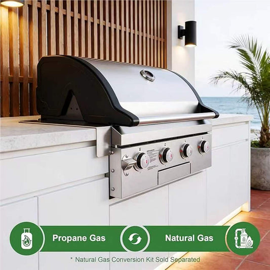 Rustler 4B Built-in Gas Grill