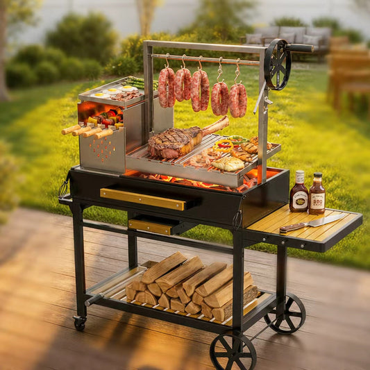 Santa Maria Style Wood-Fired Grill | Authentic Argentine BBQ Grill