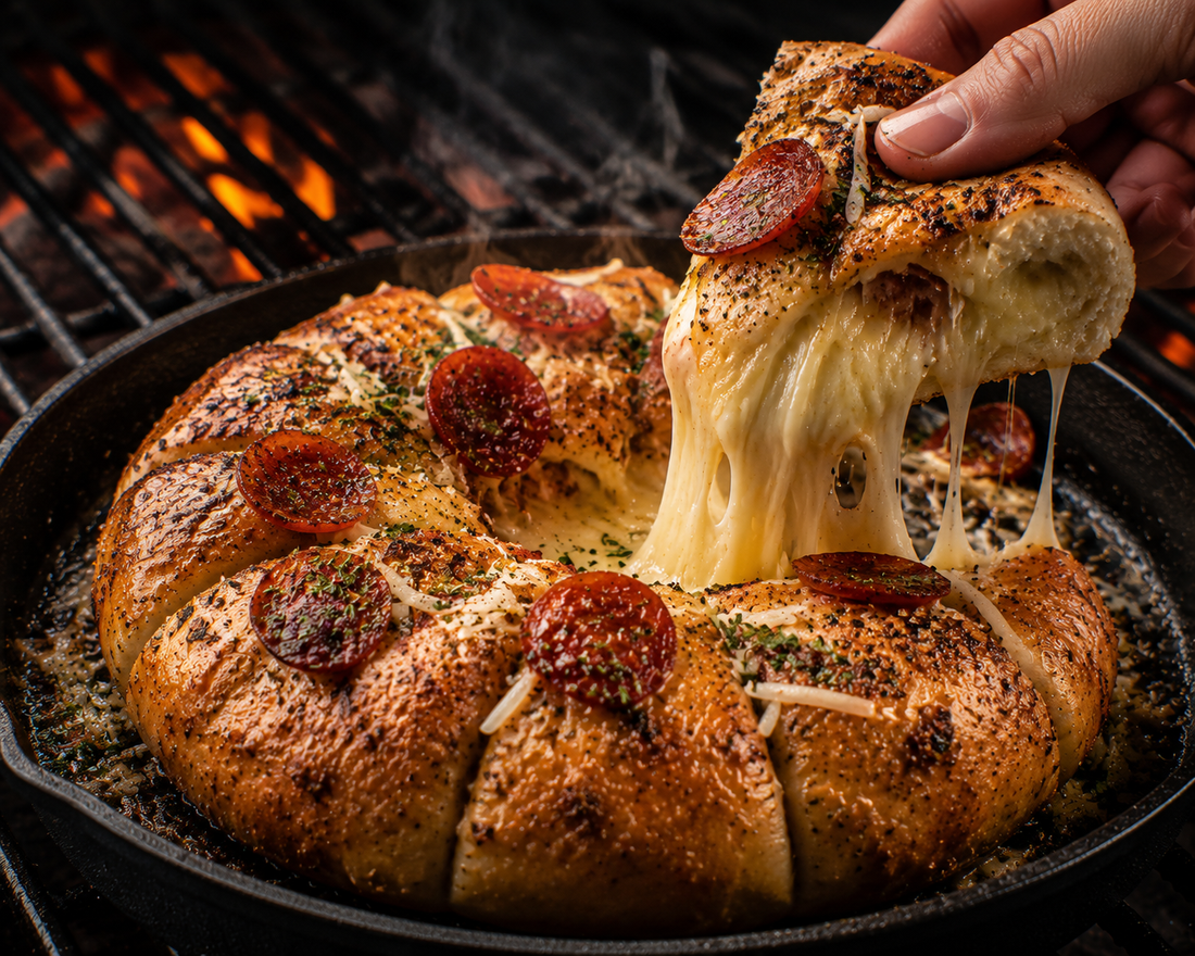 The Camembert Pizza Bomb – Master Indirect Grill Heat for Epic Melty Cheese Lava Flow