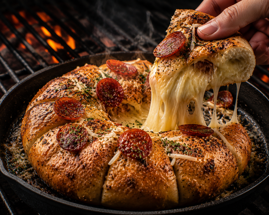 The Camembert Pizza Bomb – Master Indirect Grill Heat for Epic Melty Cheese Lava Flow