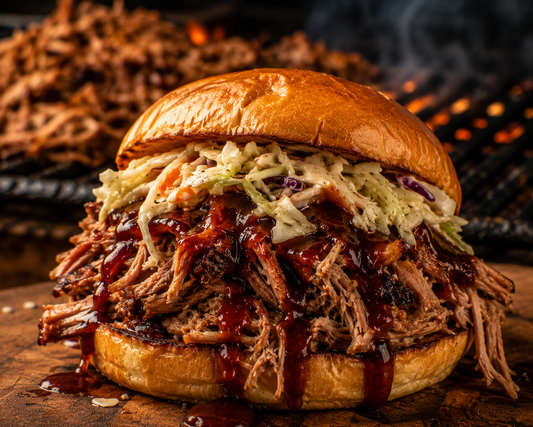 Carolina-Style Pulled Pork Sandwiches: Smoke Cheap Pork Butt & Make Authentic Tangy Apple Cider Vinegar Sauce