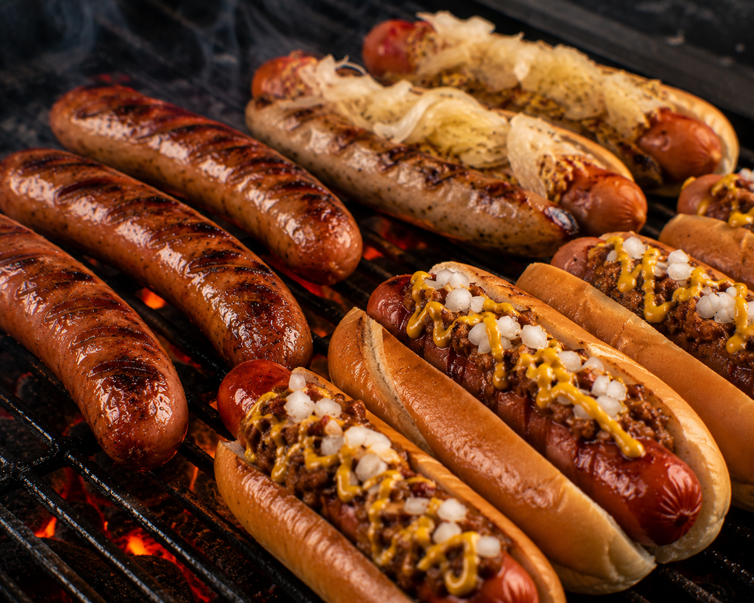 Classic Mid-Atlantic Hot Dogs & Brats – No Bursting, Juicy Grilling for Memorial Day & 4th of July