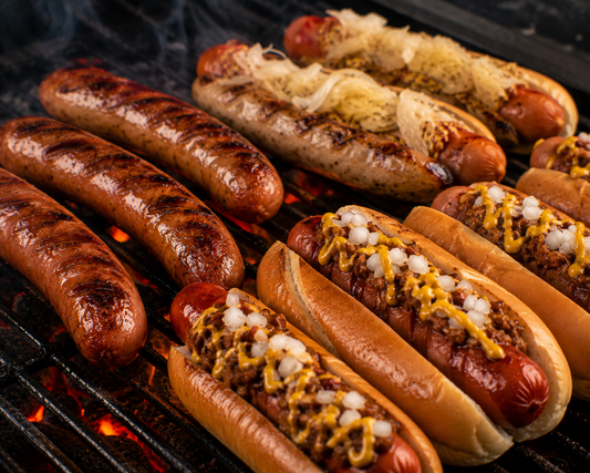 Classic Mid-Atlantic Hot Dogs & Brats – No Bursting, Juicy Grilling for Memorial Day & 4th of July