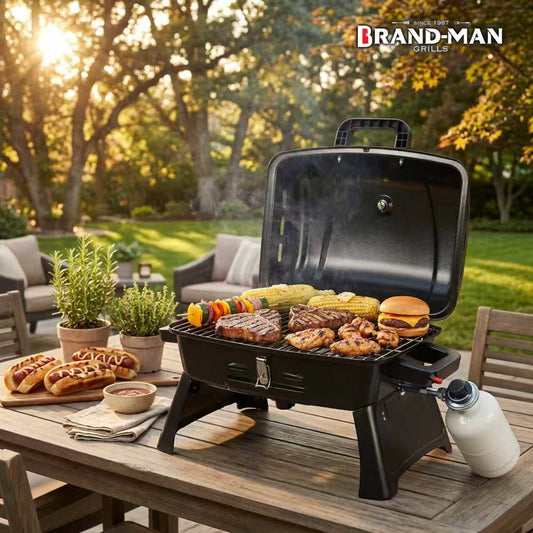 Brandman Portable Propane Grill | Top Pick for 2026 World Cup Watch Parties & US Outdoor Trips