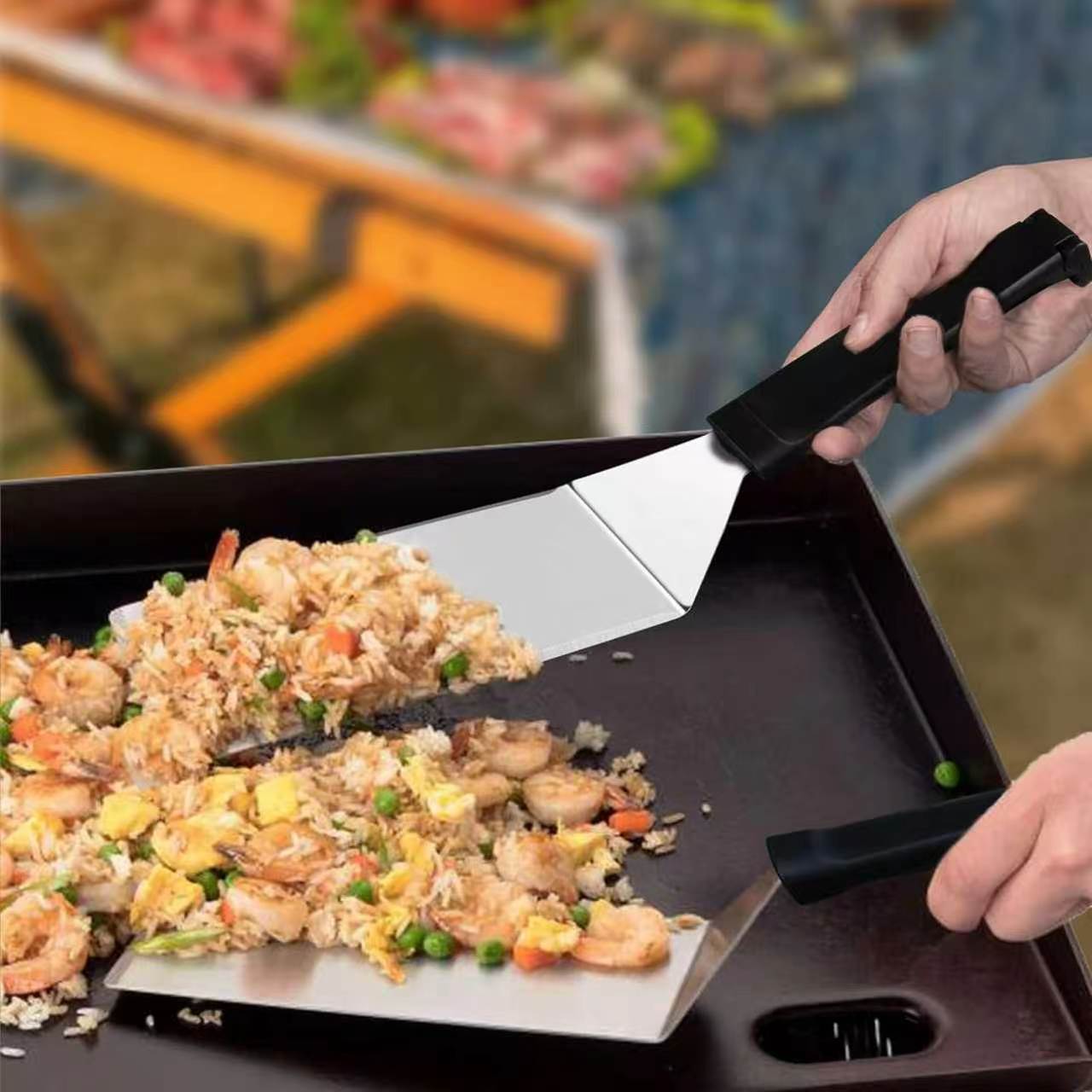 5 pcs Griddle Grilling Tool set