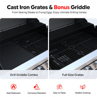 Rustler 3- 5 Burner Gas Grill