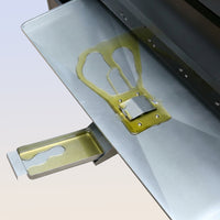 Brandman Pull‑Out Grease Drip Tray for Outdoor Grill
