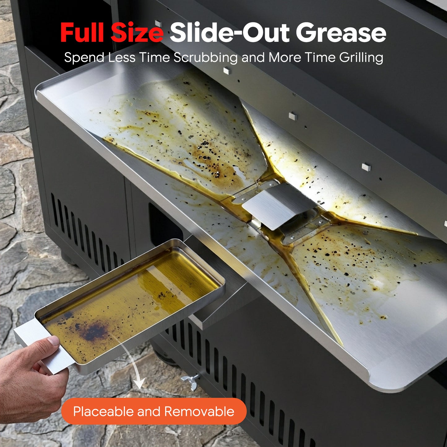 Rustler 3- 5 Burner Gas Grill