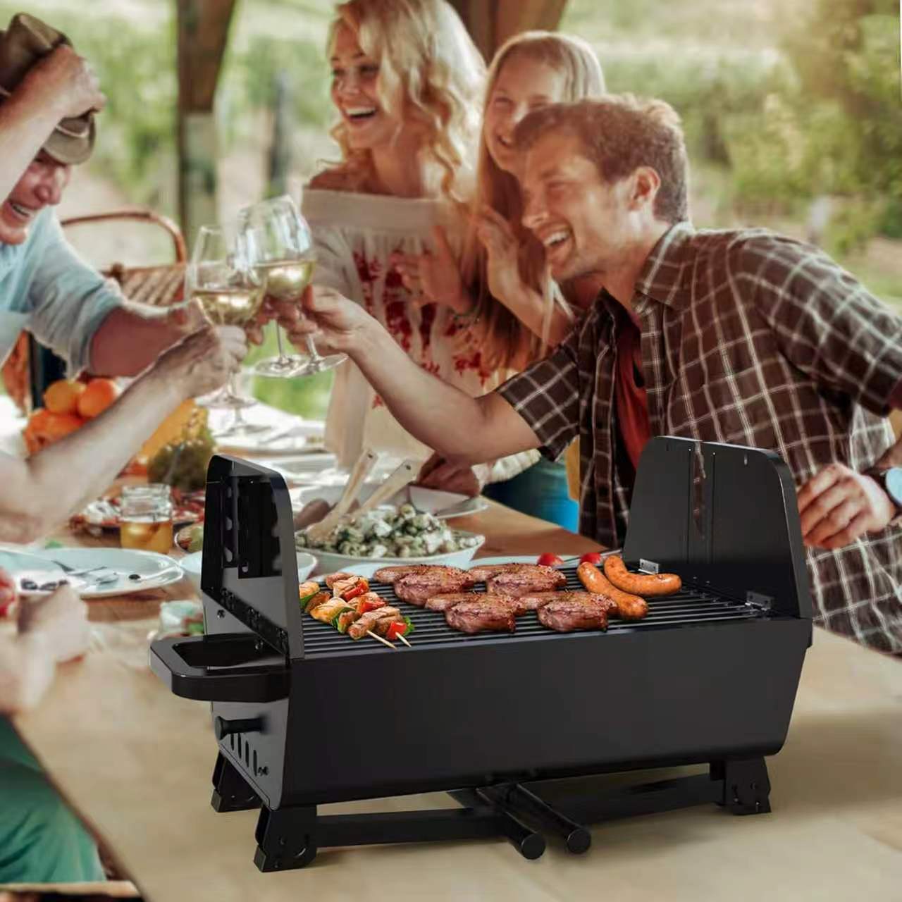 Colt Portable Charcoal Rotary Grill