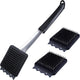 BBQ Cleaning Brush with 2 replacement heads