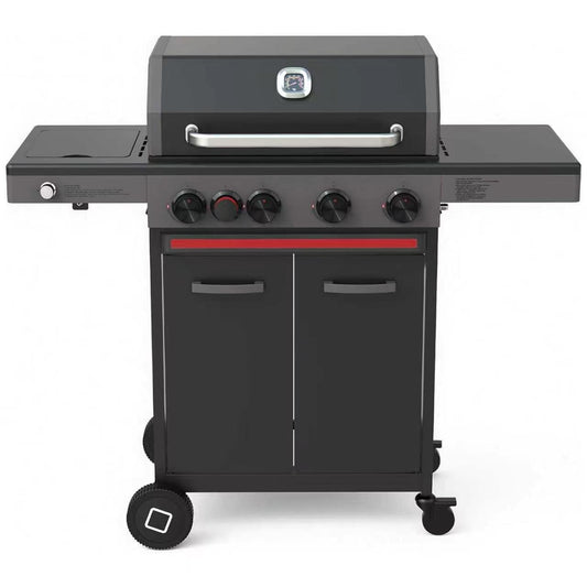 4-Burner Propane BBQ Grill for Backyard