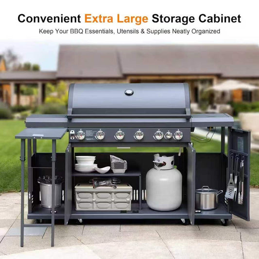 Rustler 2-6 Burner Gas Grill