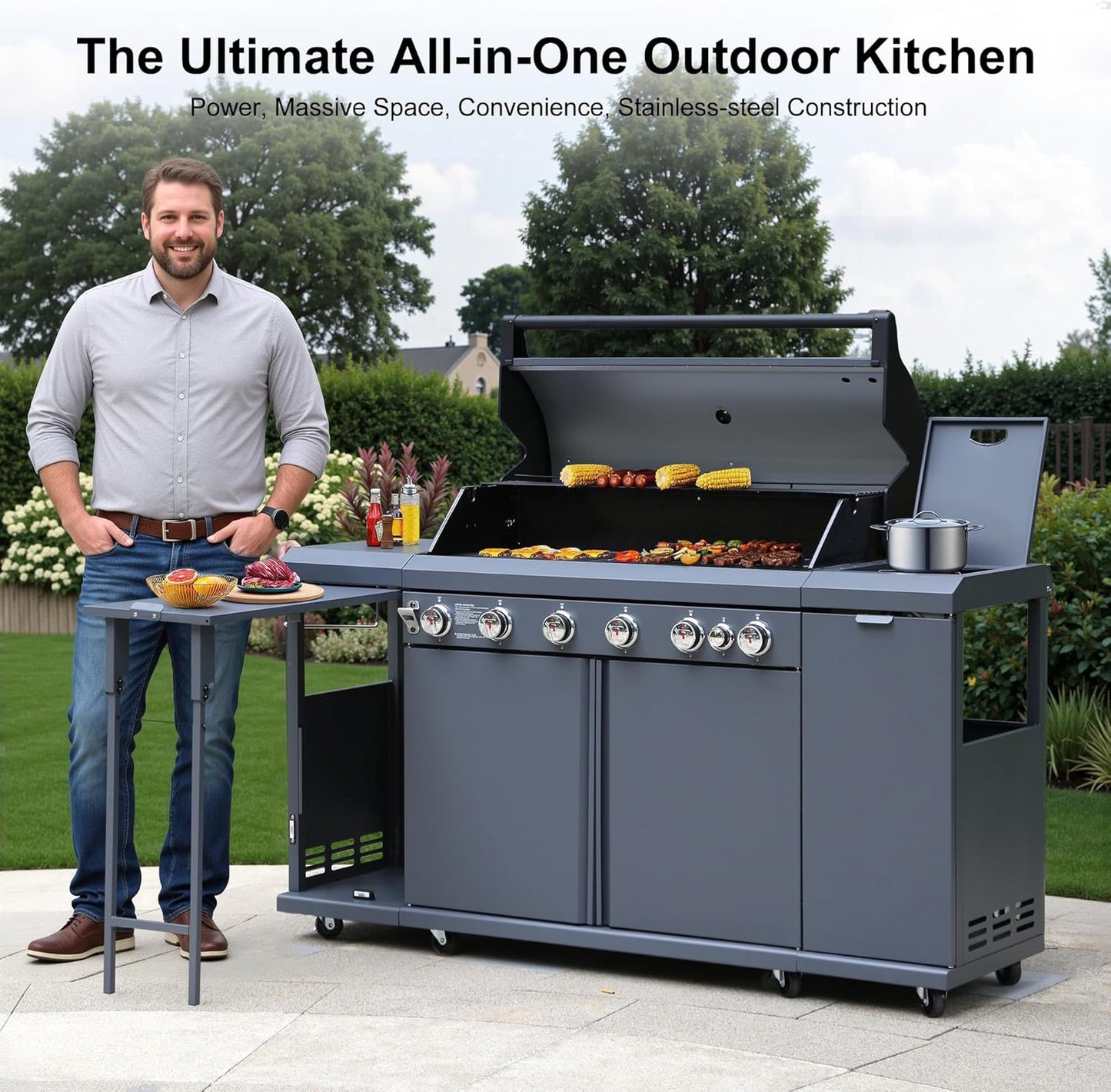 Rustler 2-6 Burner Gas Grill