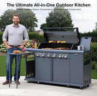 Rustler 2-6 Burner Gas Grill