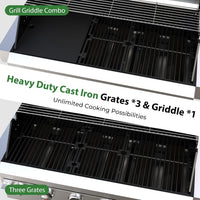 Rustler 6B Built-in Gas Grill