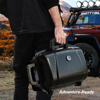 Brandman 1-Burner Portable Tabletop Propane Camping Grill
