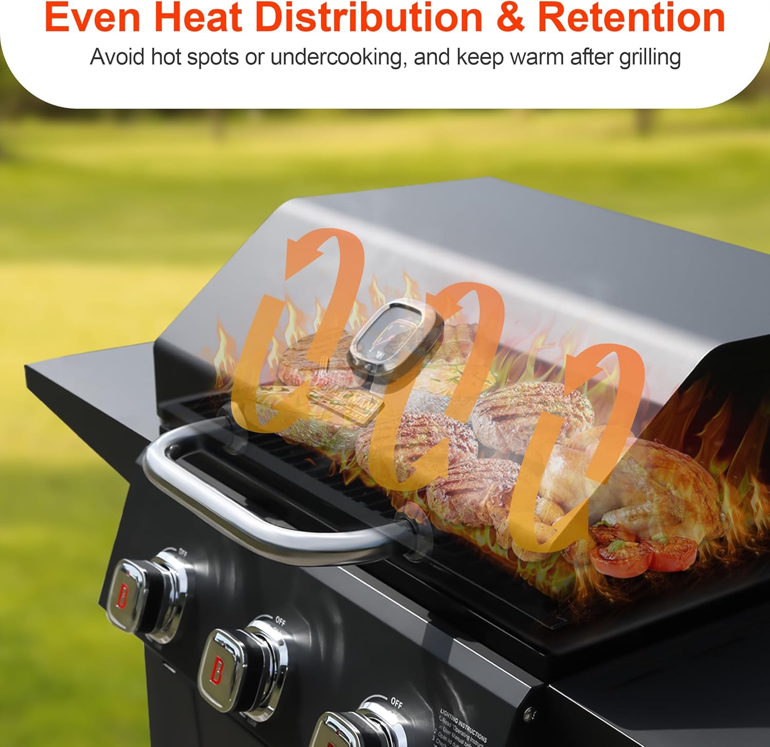 3 Burner Gas Grill