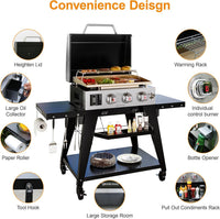 Badlands 3 Burner Gas Griddle