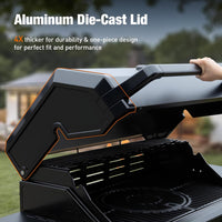 5-Burner Infrared Gas Grill 60000 BTU Propane/Natural Gas Outdoor BBQ
