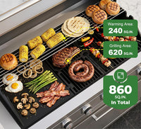 Rustler 6B Built-in Gas Grill