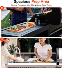 Five-burner Gas Oven And Frying Pan Set