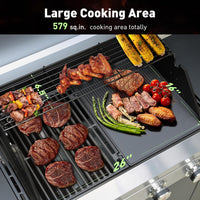 Rustler 3- 4 Burner Gas Grill