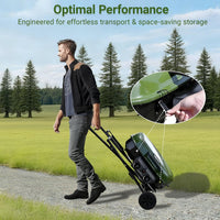 2-Burner Portable Propane Gas Grill-Green