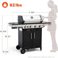 Mustang -4 Burner Gas Grill
