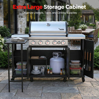 Rustler 3- 5 Burner Gas Grill
