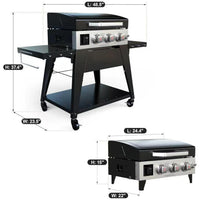 Badlands 3 Burner Gas Griddle