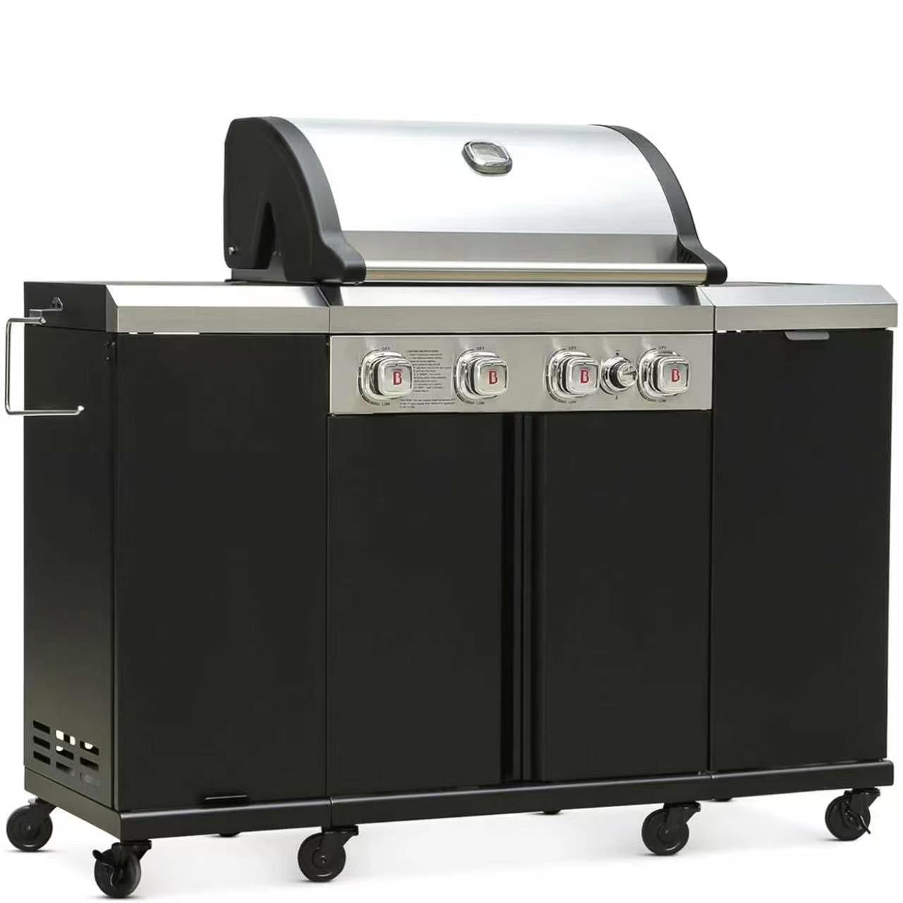Rustler 3- 4 Burner Gas Grill