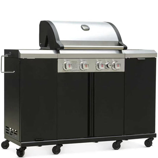 Rustler 3- 4 Burner Gas Grill